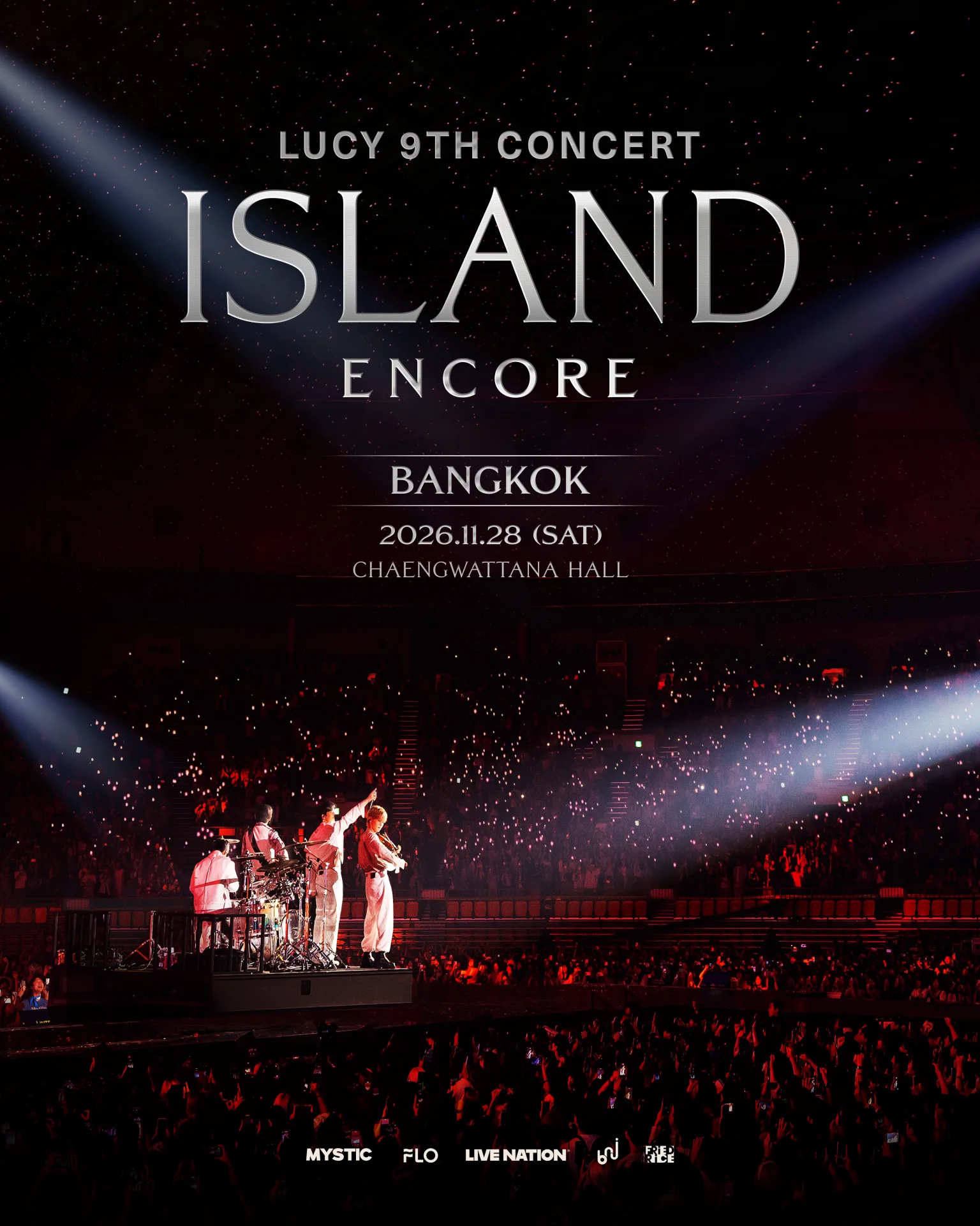 LUCY สี่หนุ่ม K-BAND จากเกาหลี เตรียมจัดอังกอร์คอนเสิร์ตที่ไทย 28 พ.ย. นี้
