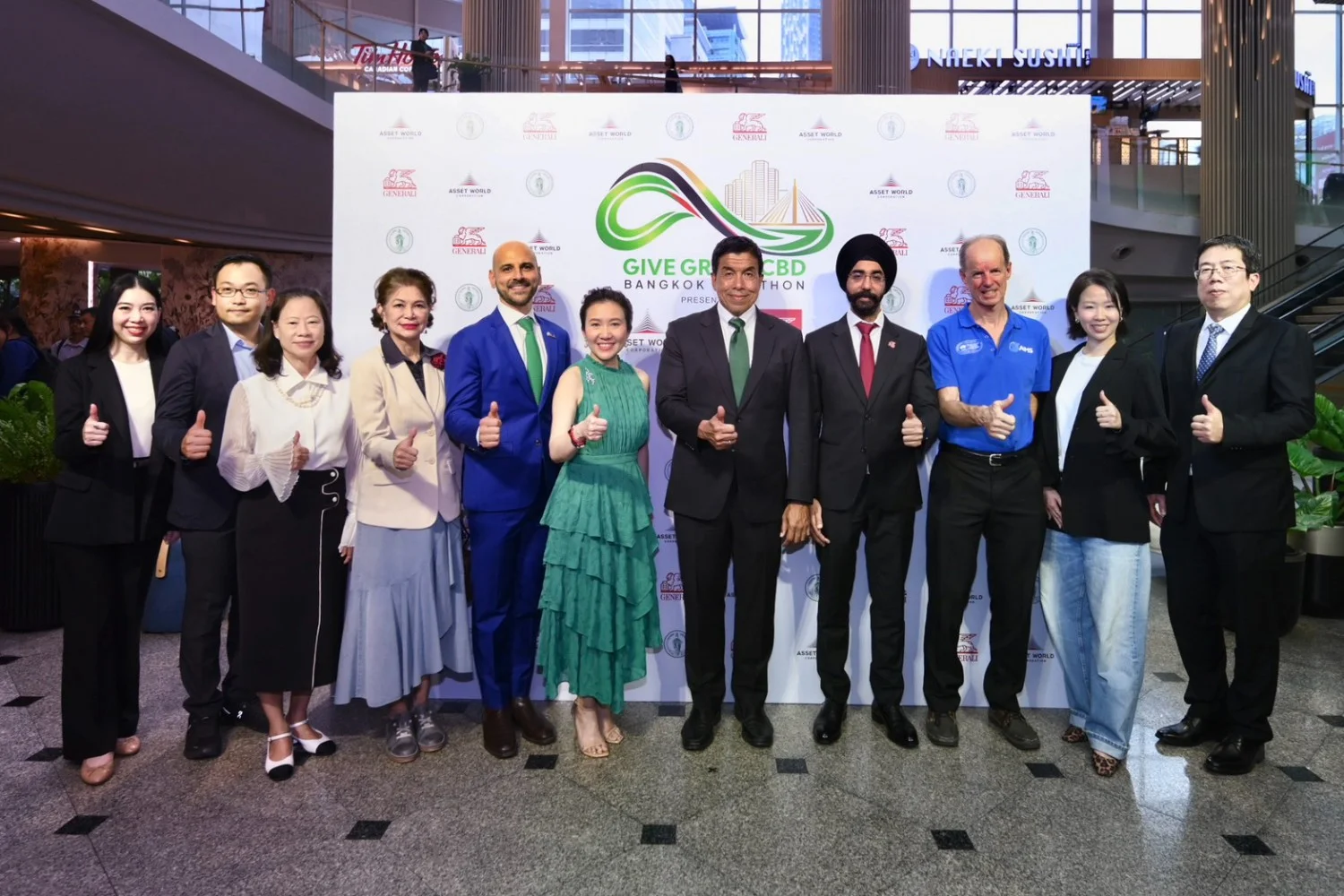 กทม. ร่วมกับ AWC และ Generali จัดงาน GIVE GREEN CBD Bangkok Marathon 2027